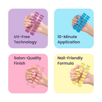 UV Free Gel Nail Wraps