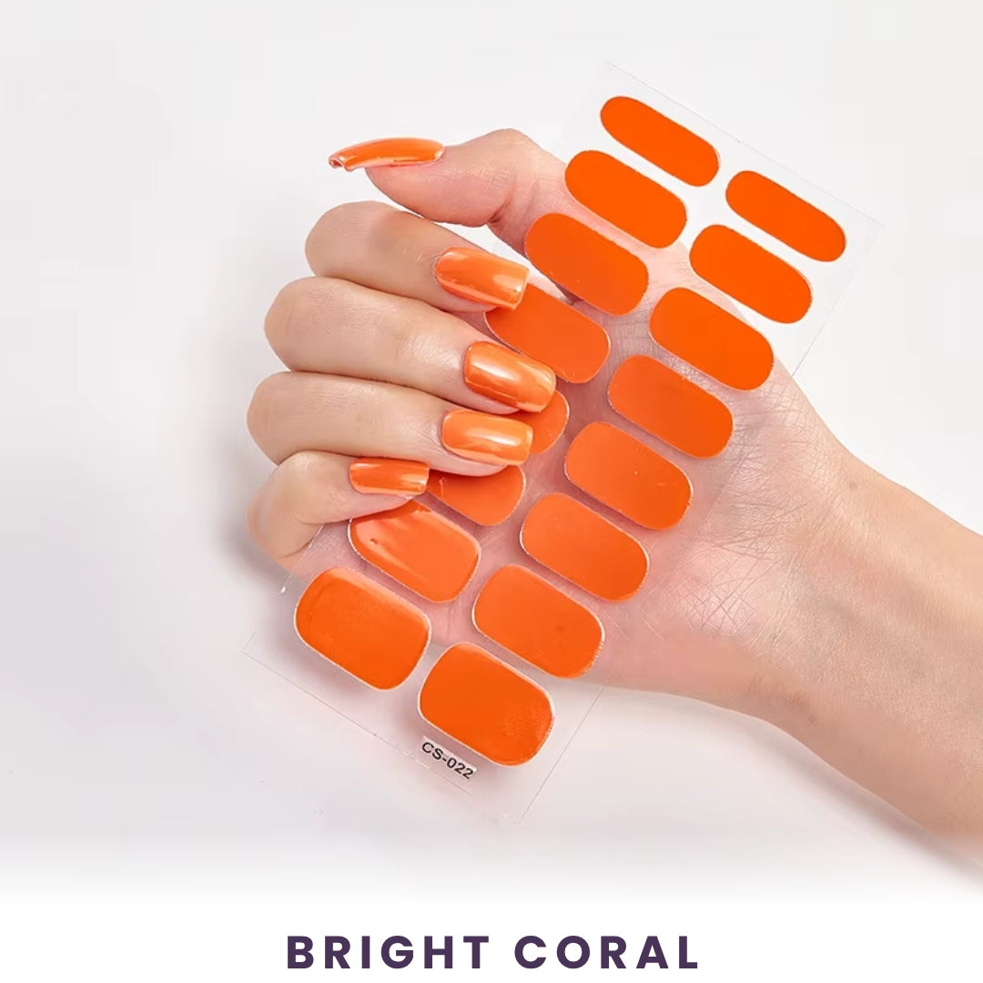 UV Free Gel Nail Wraps