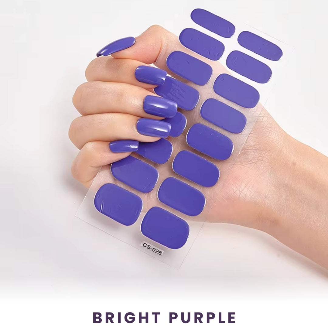 UV Free Gel Nail Wraps