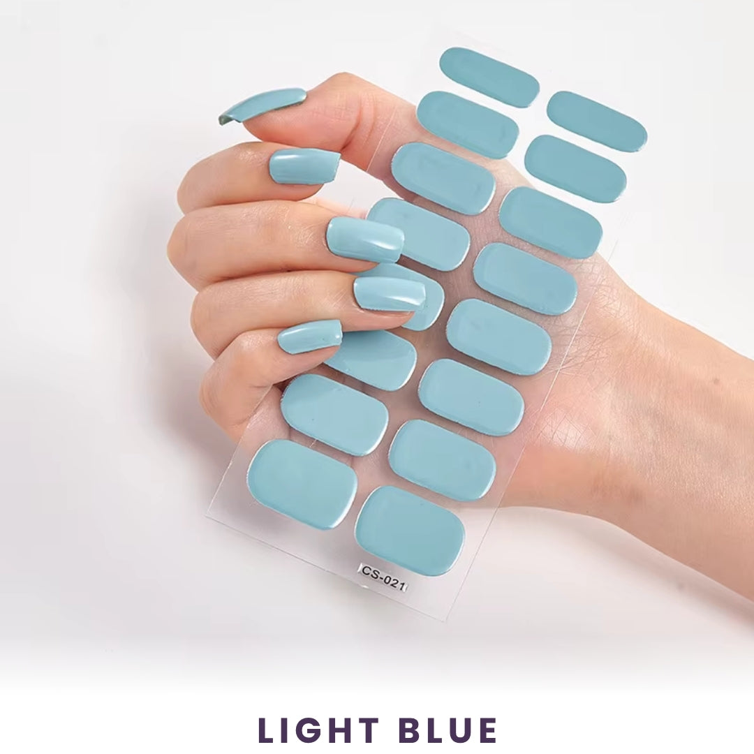 UV Free Gel Nail Wraps