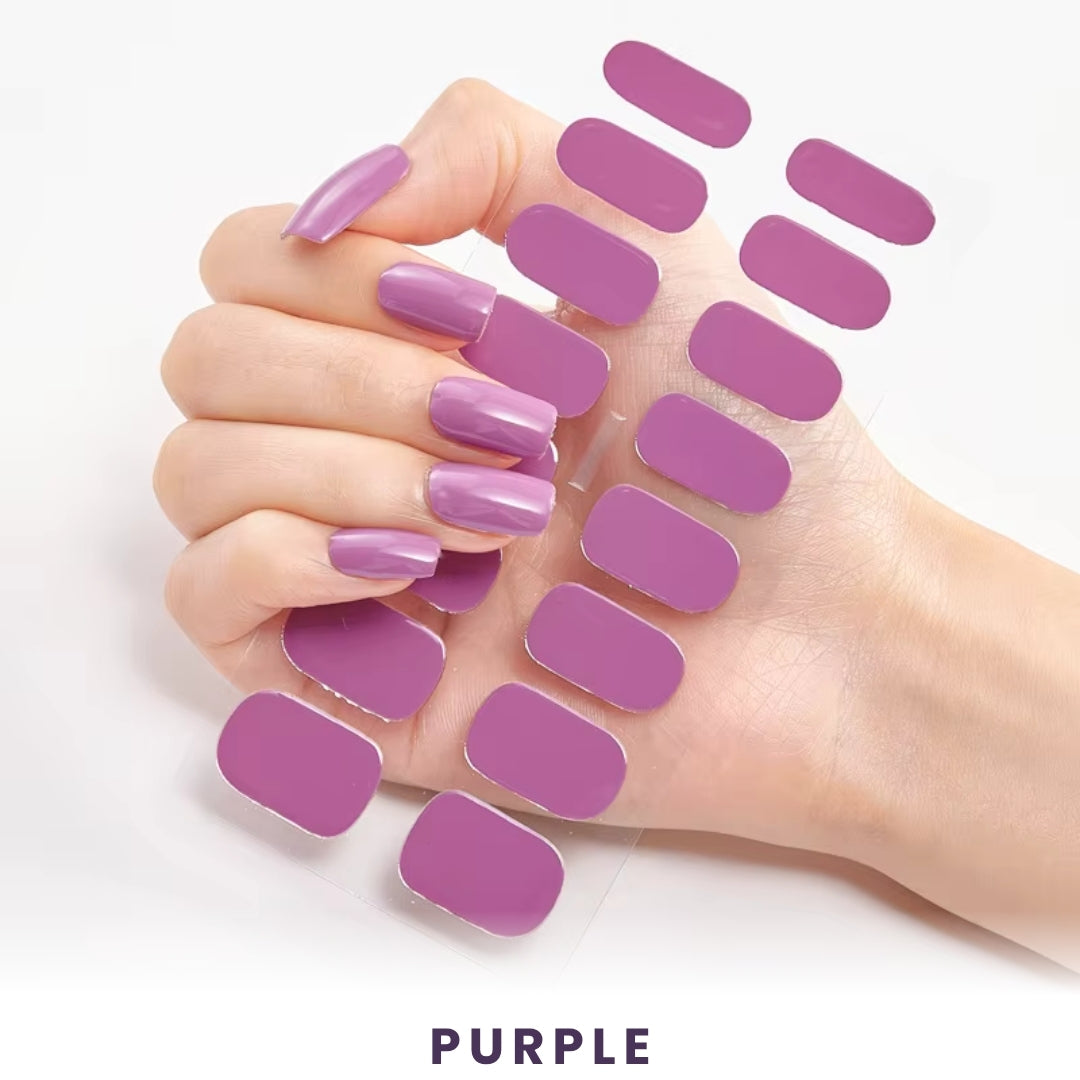 UV Free Gel Nail Wraps